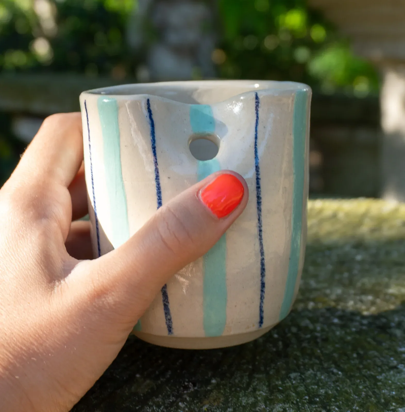 Straw Cup — Blue — 3