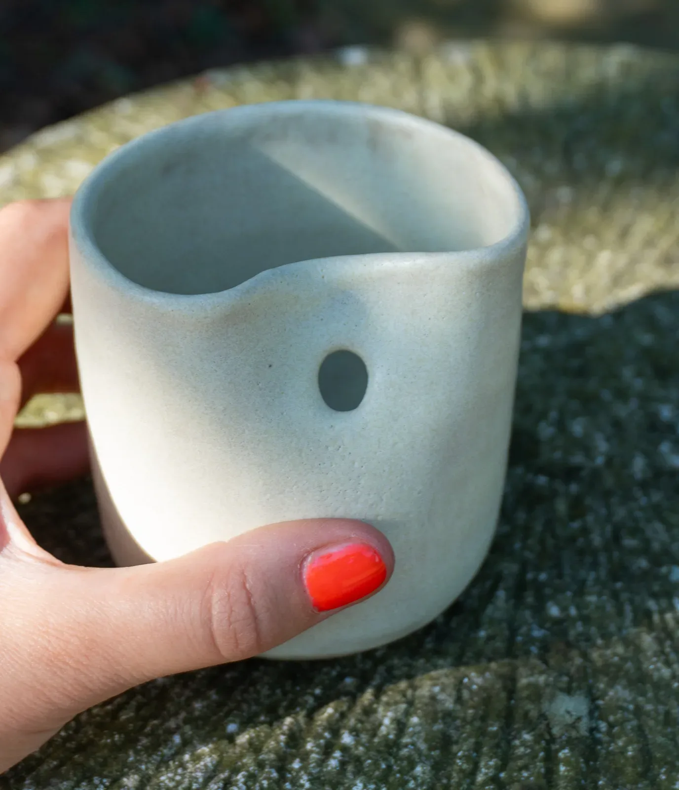 Straw Cup — Stone — 2